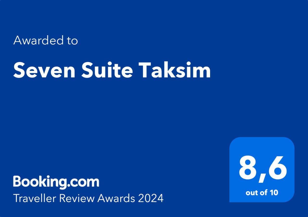 Seven Suite Taksim Istanbul Bagian luar foto